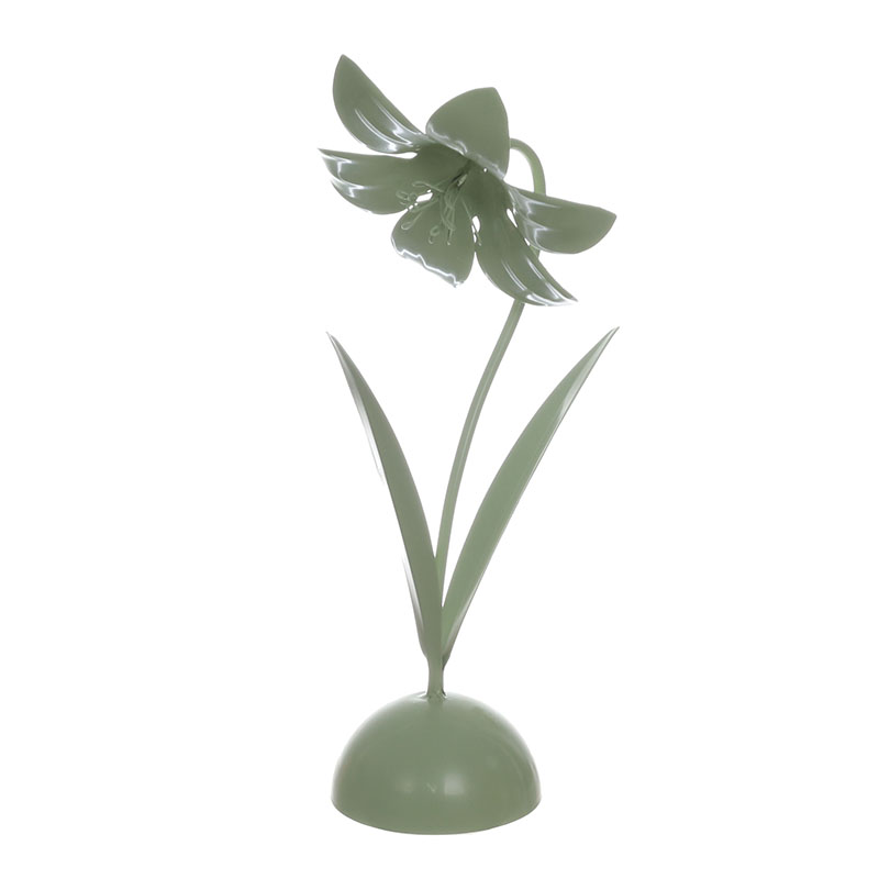 Vintage Flower Glass Desk Lamp
