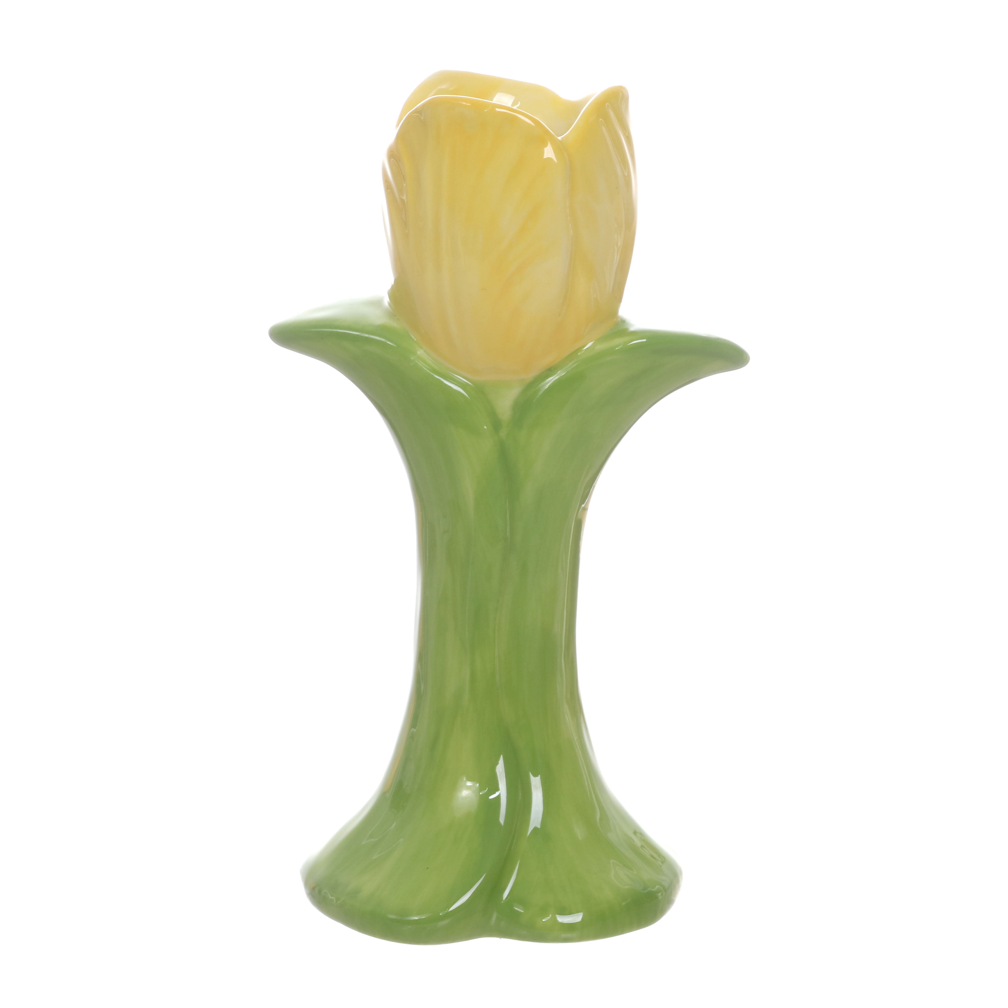 Floral Ceramic Candle Holder