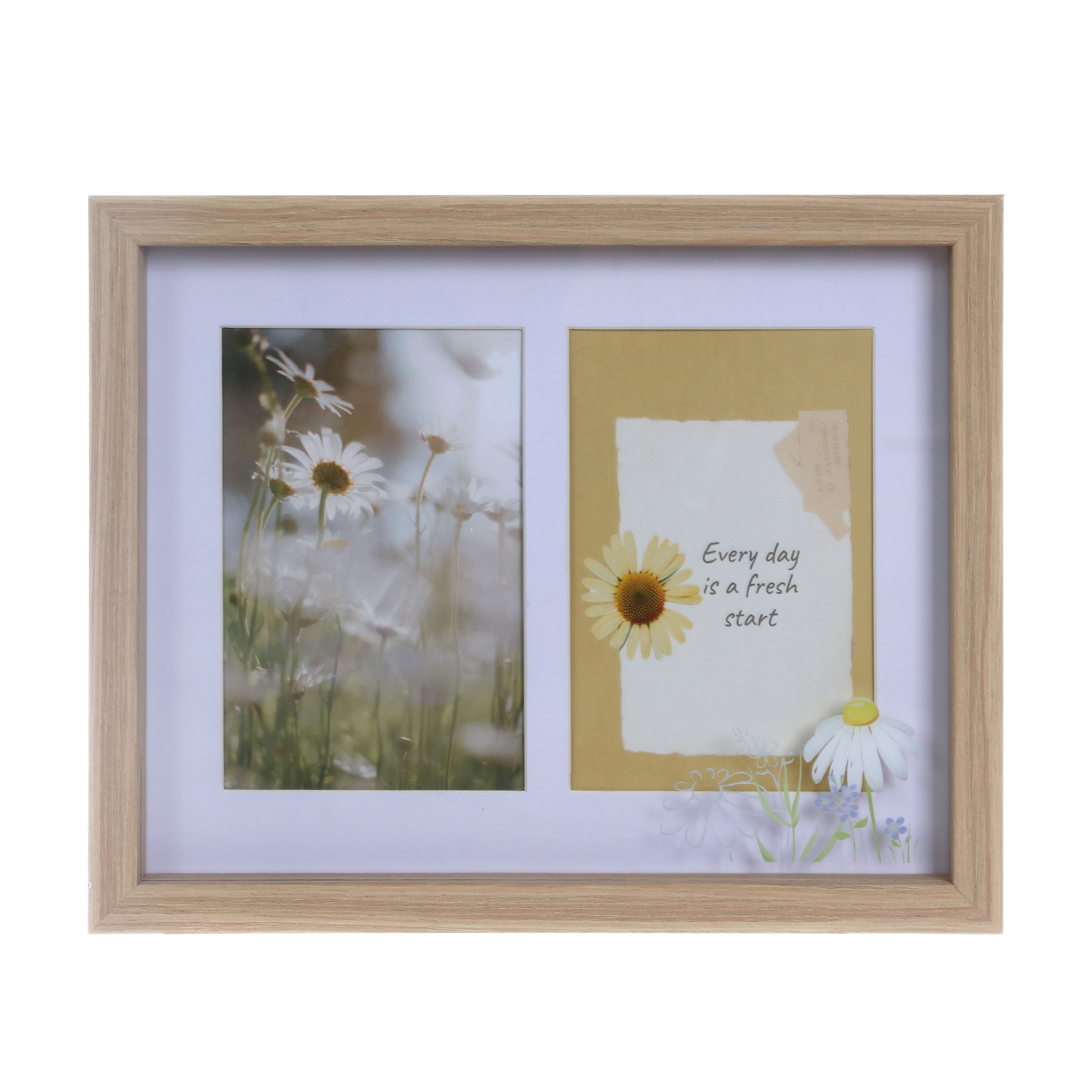 Wooden photo frame