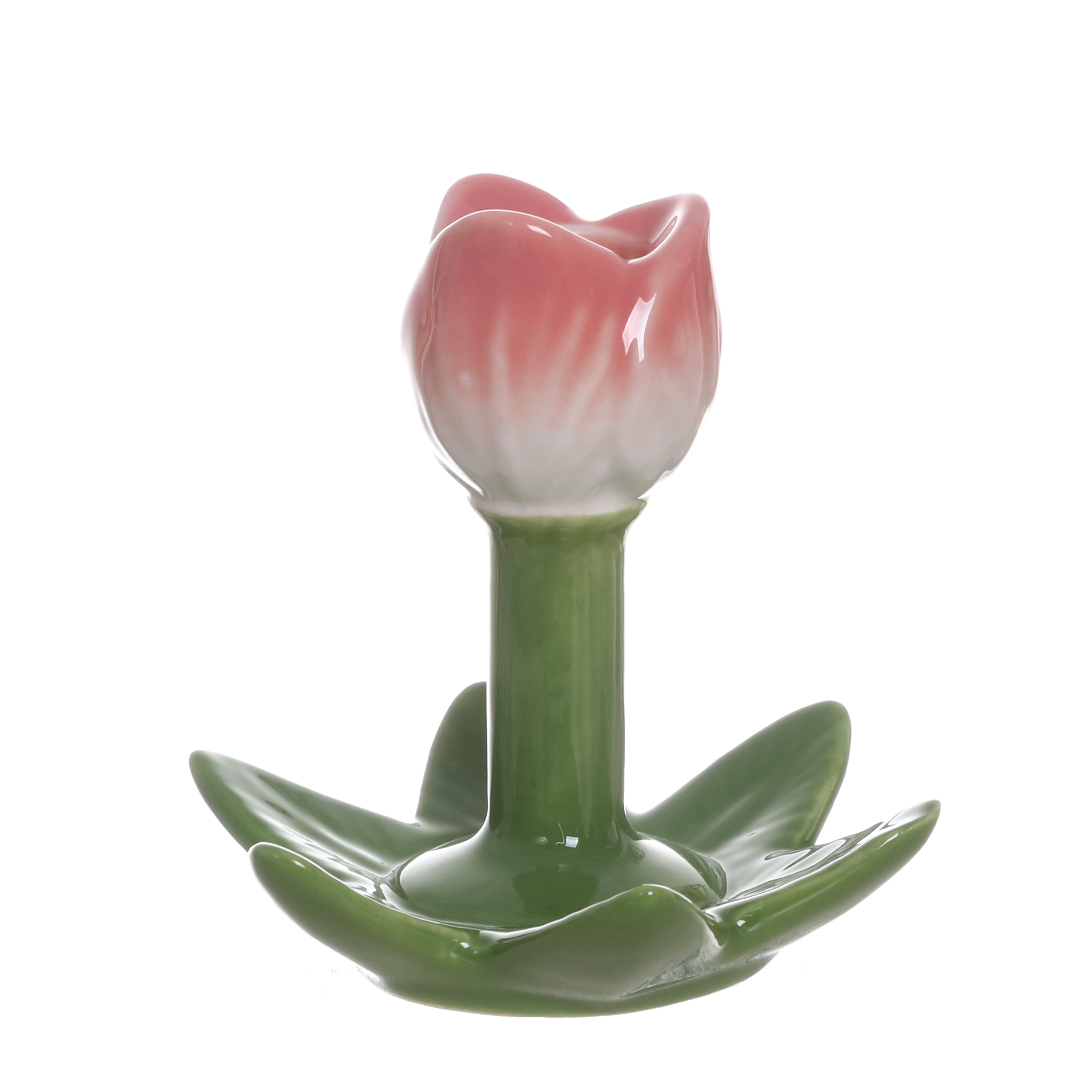 Floral Ceramic Candle Holder