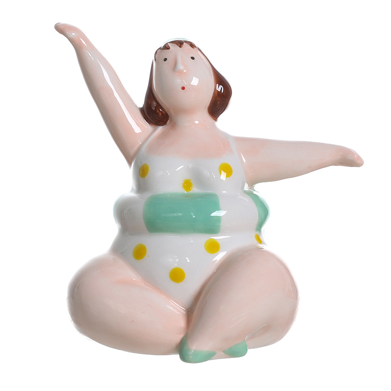 Pool Party Ceramic Decorations