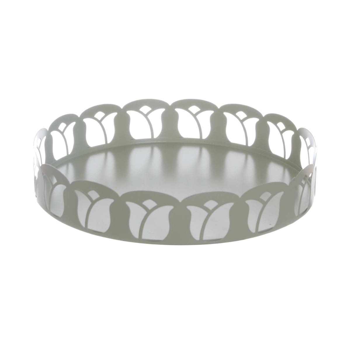 Round Iron Tray