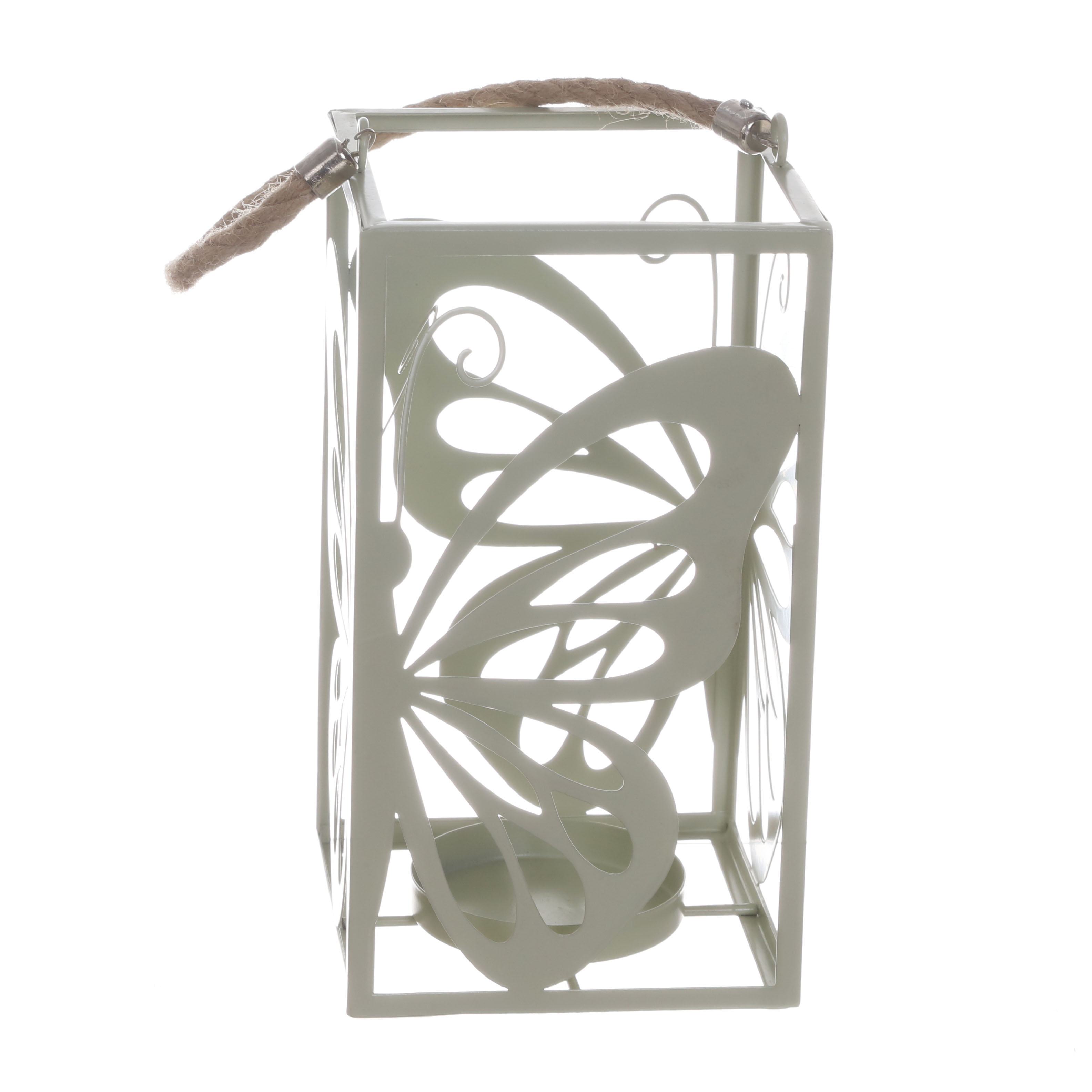 Wrought iron lantern