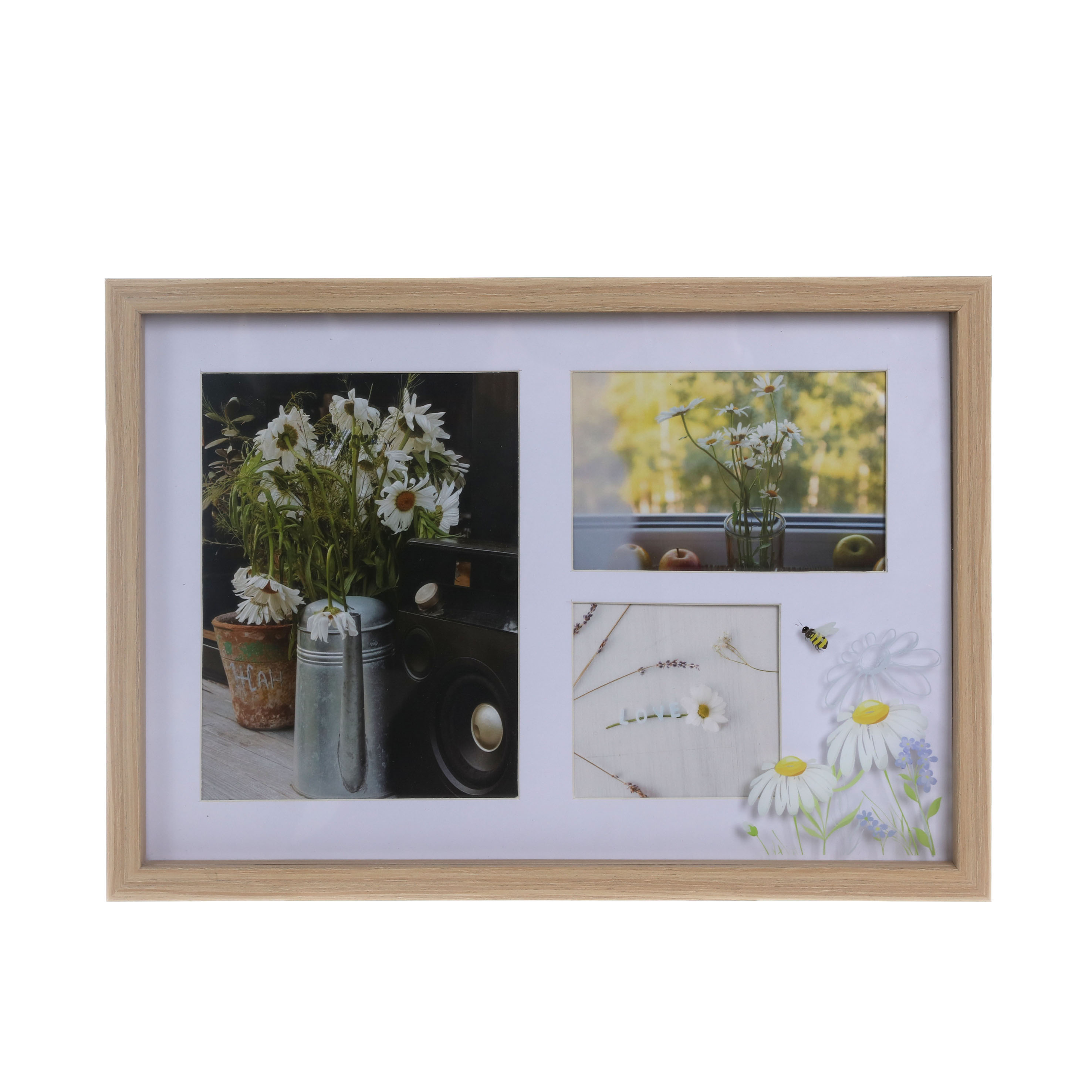 Wooden photo frame