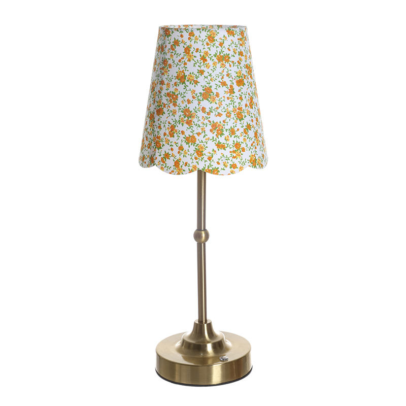 Floral Fabric Table Lamp