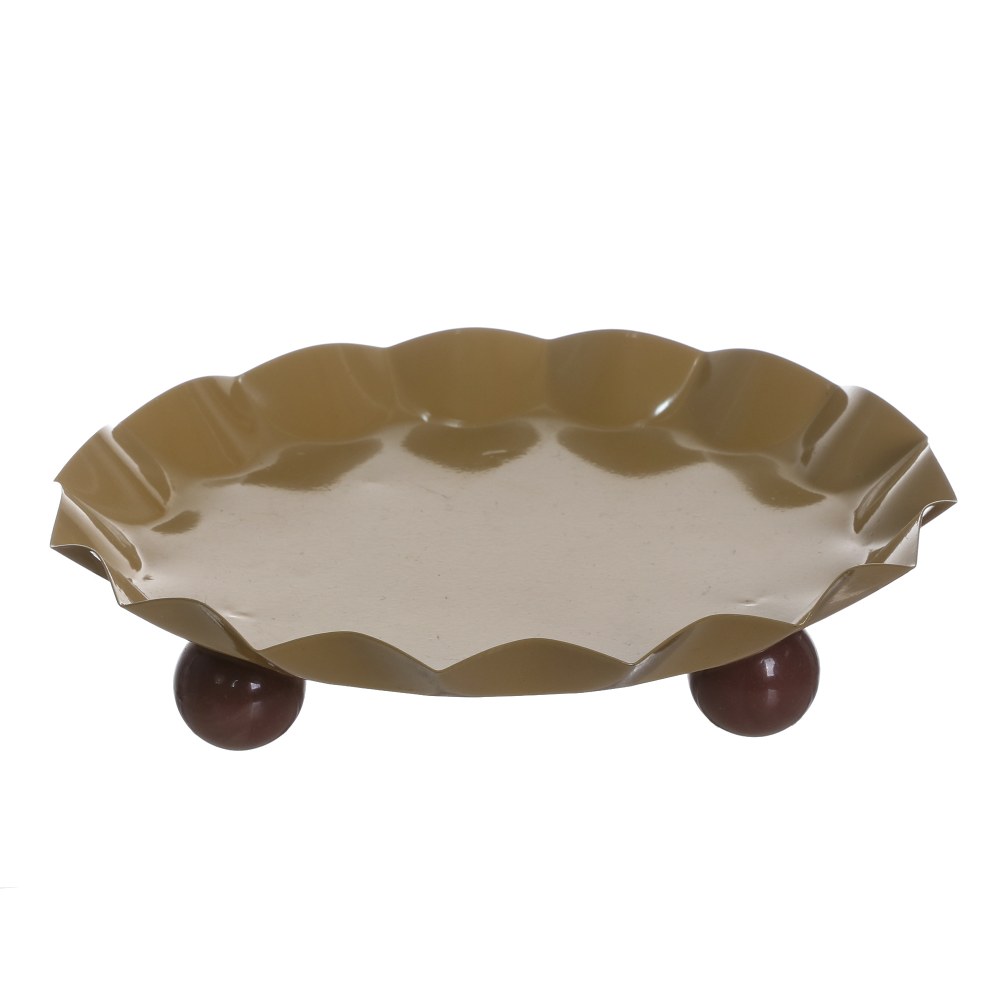 Round Iron Tray