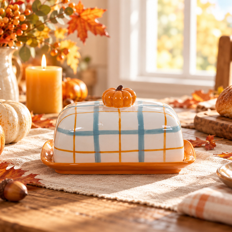 Harvest Festival Pumpkin Butter Tray