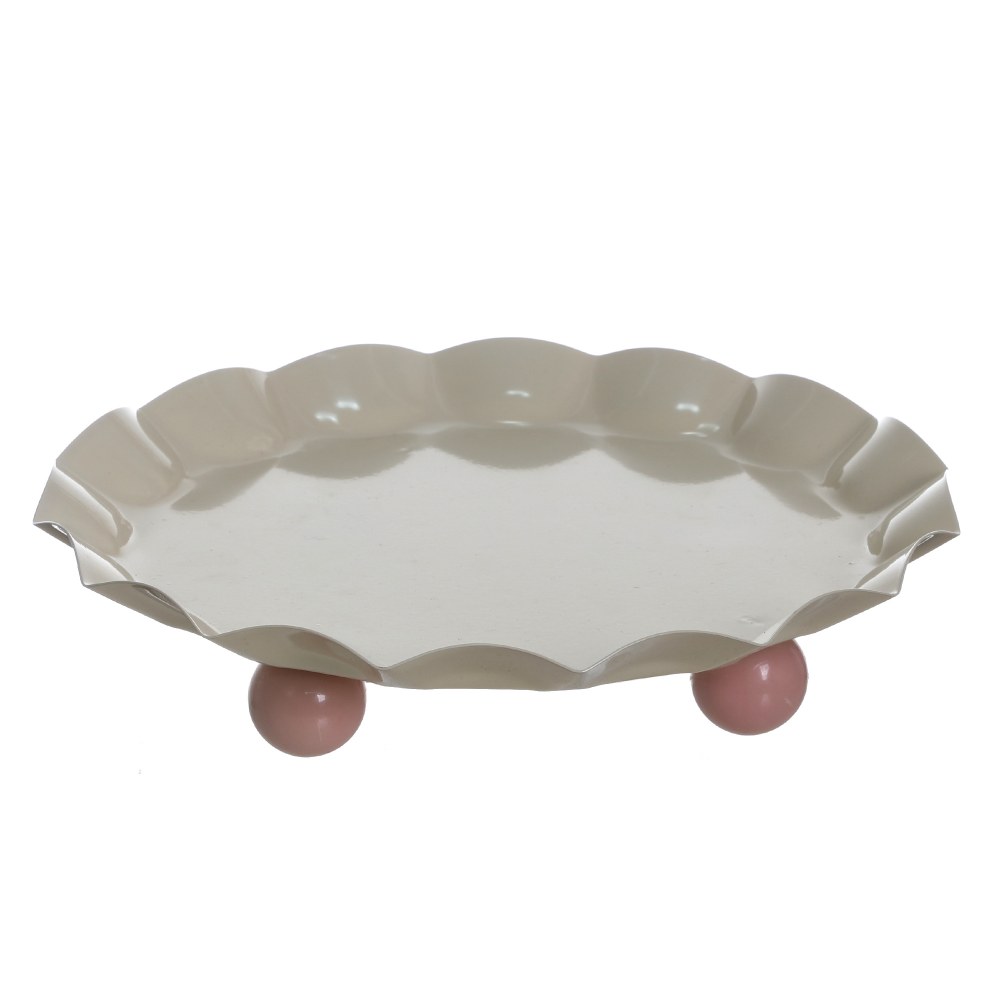 Round Iron Tray