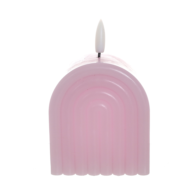 LED pink candles