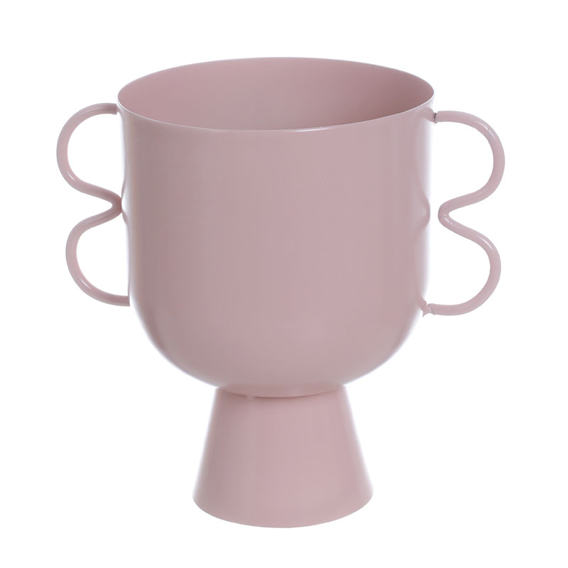 Iron Goblet Planter with Handles