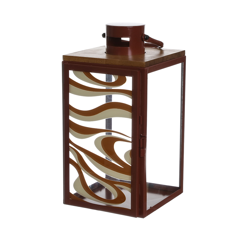 Warm Earth Iron Wind Lamp