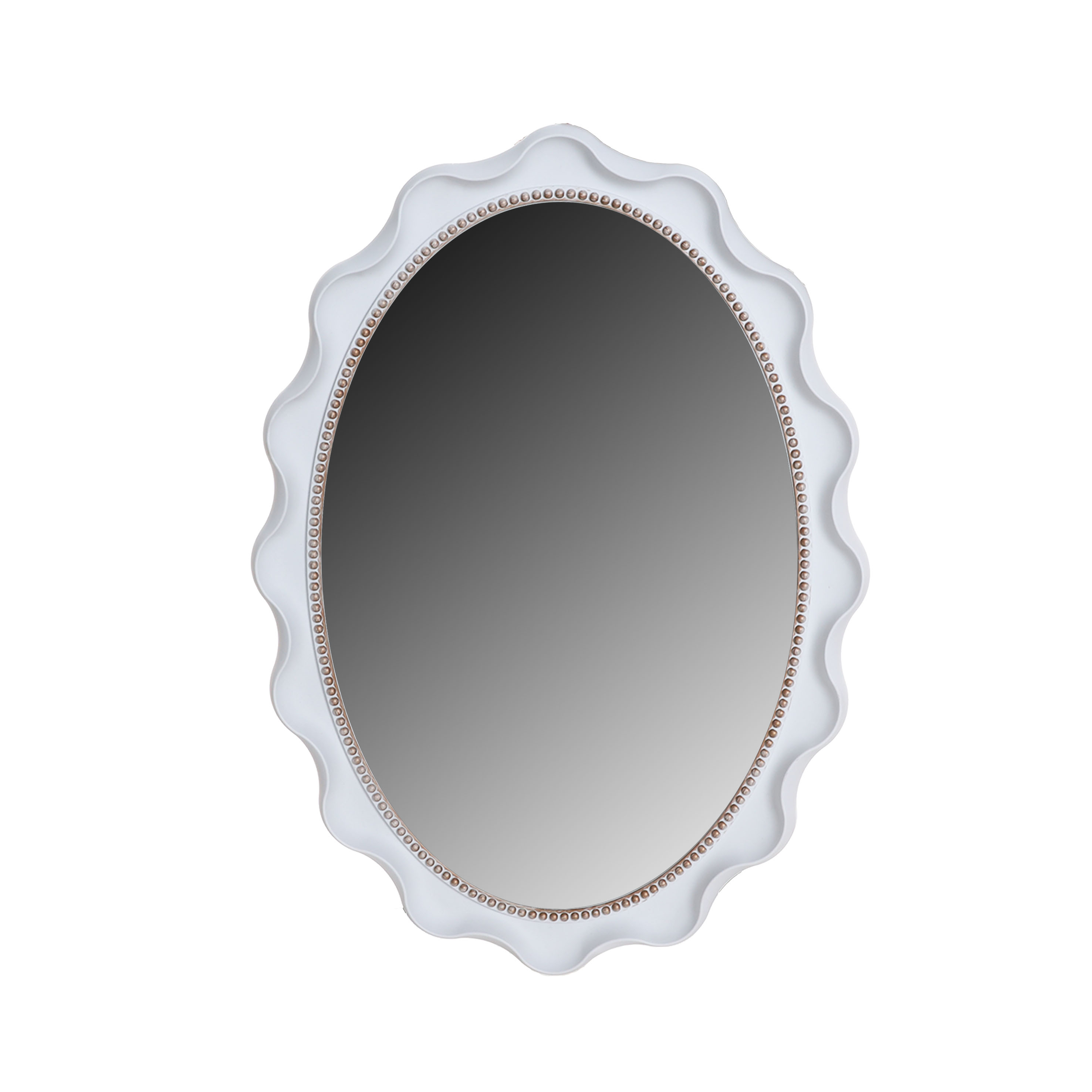 Round wall mirror