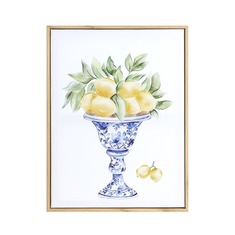 Floral theme wall deco, set of 2