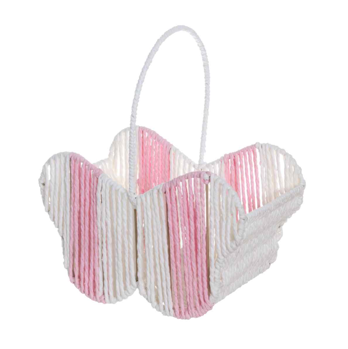 Butterfly-shaped storage basket
