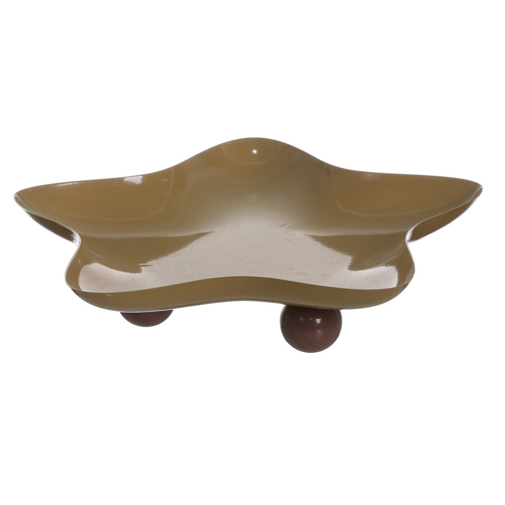 Five-pointed star-shaped iron tray