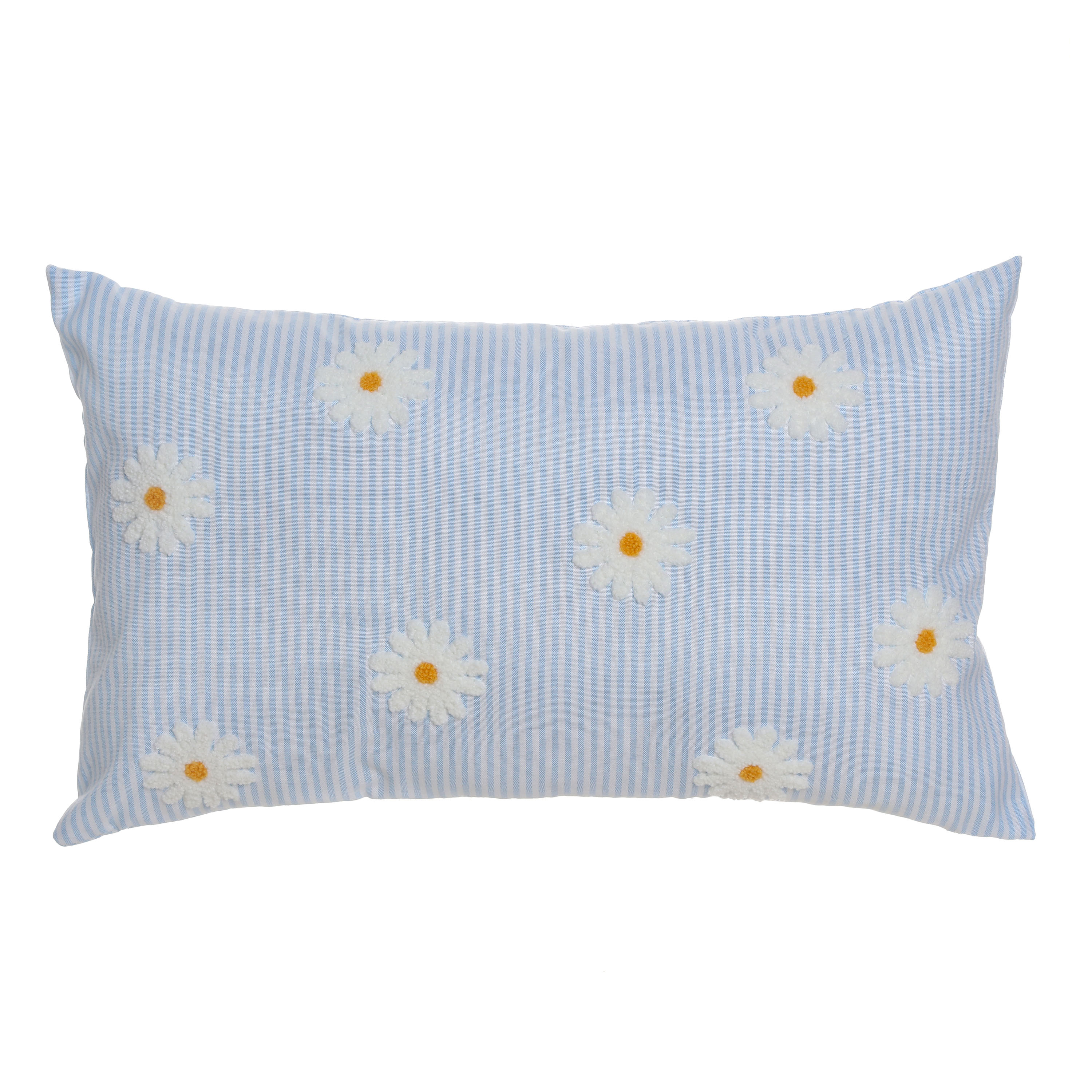 Pink floral square throw pillow