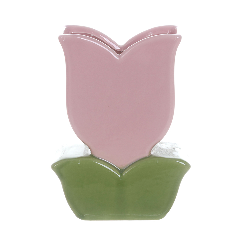 Flower-shaped Ceramic Vase