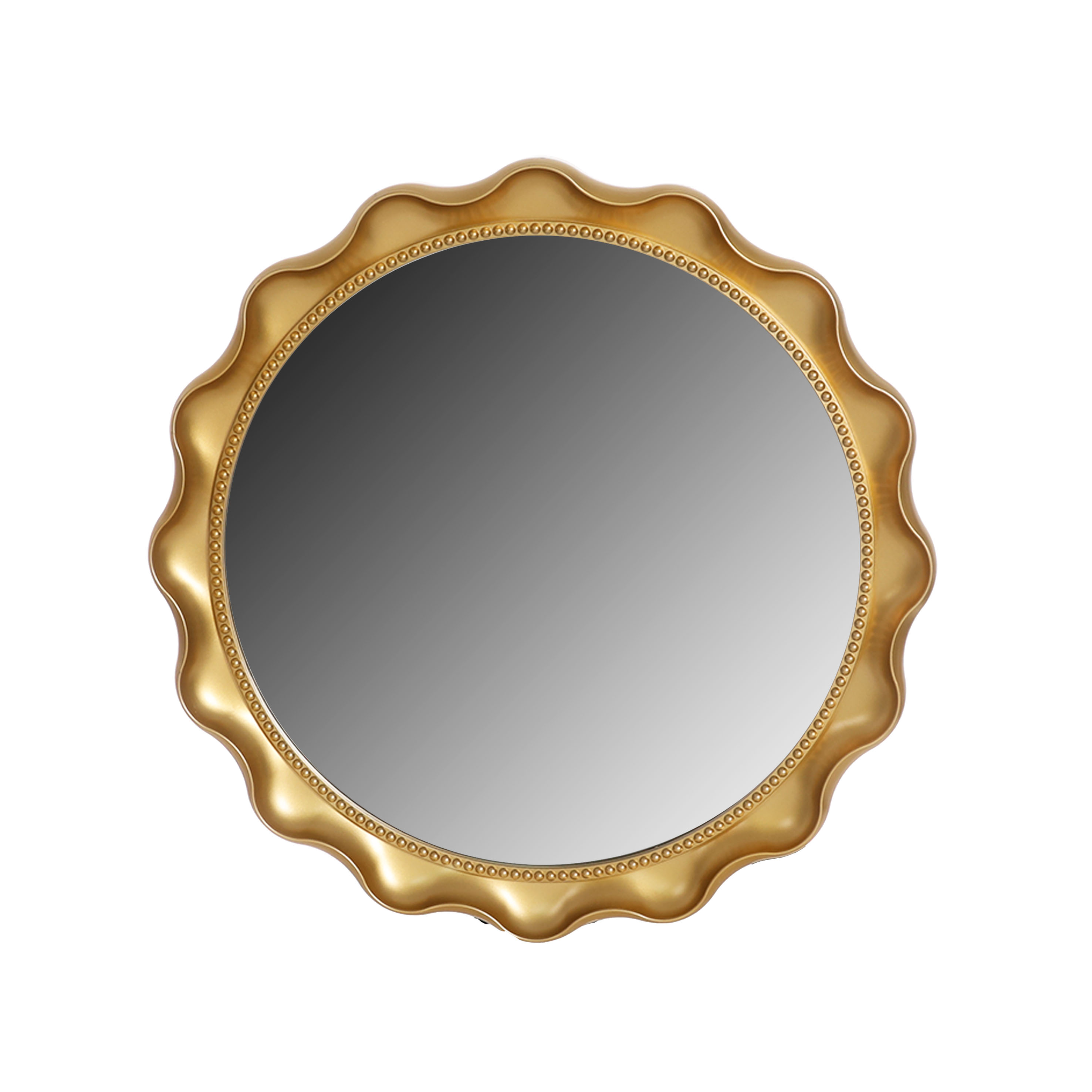 Round wall mirror