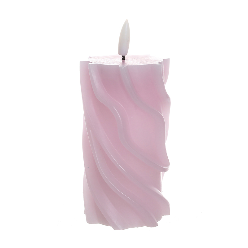 LED pink candles