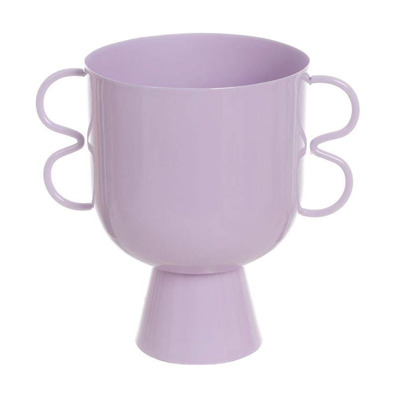Iron Goblet Planter with Handles