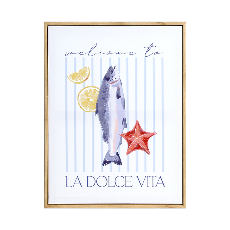 Set of 3 Funny Ocean Wall Art