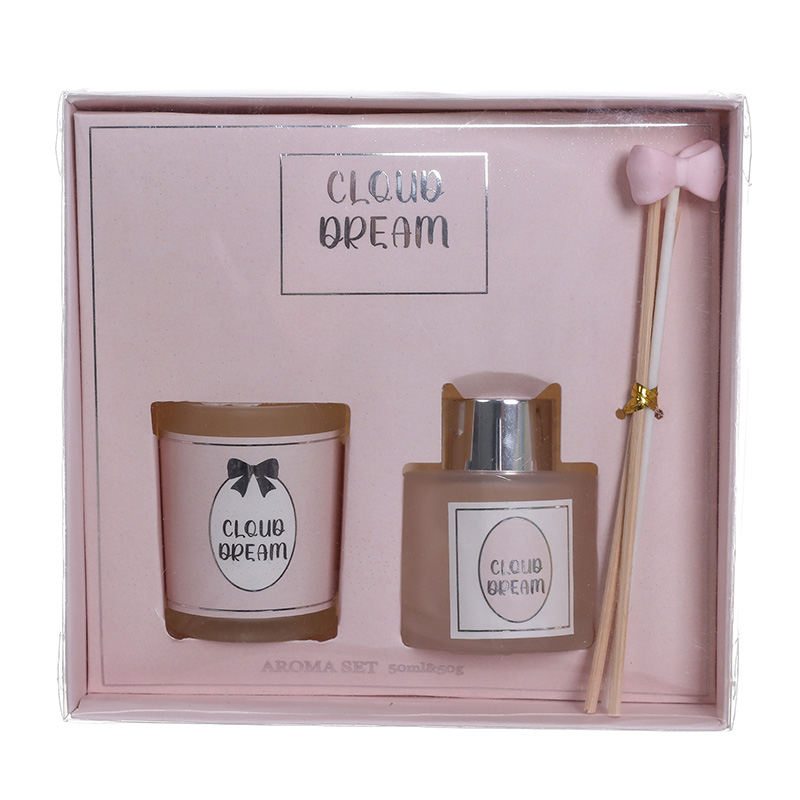 Reed Diffuser With Scented Candle
