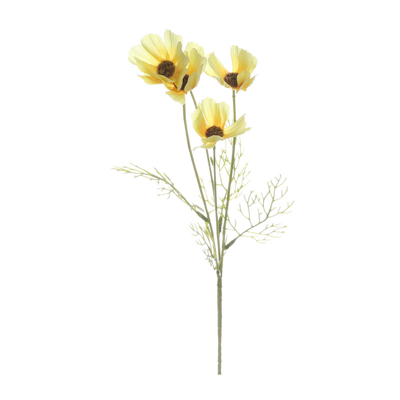 Artificial Cosmos Flowers with Long Stem