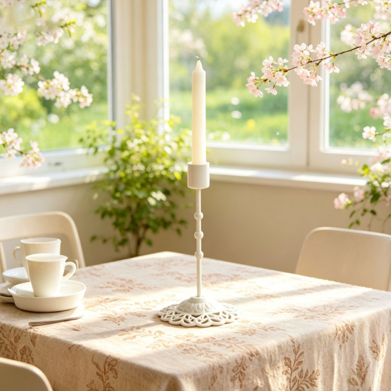 Wrought Iron Candle Holder
