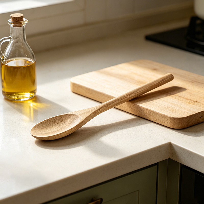 Long Handle Wooden Spoon