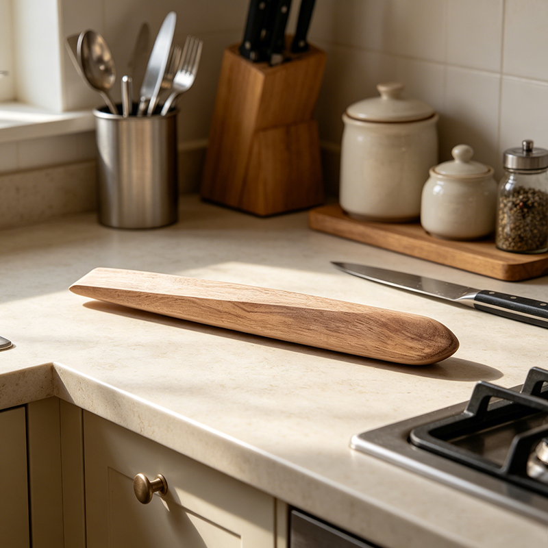 Wooden Bench Scraper