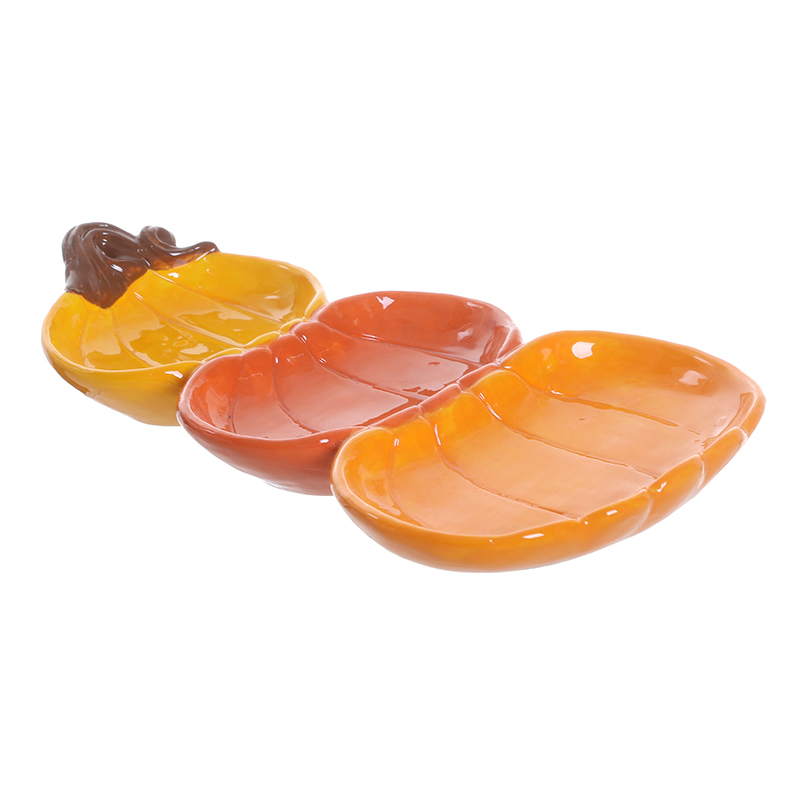 Harvest Festival Pumpkin Tray