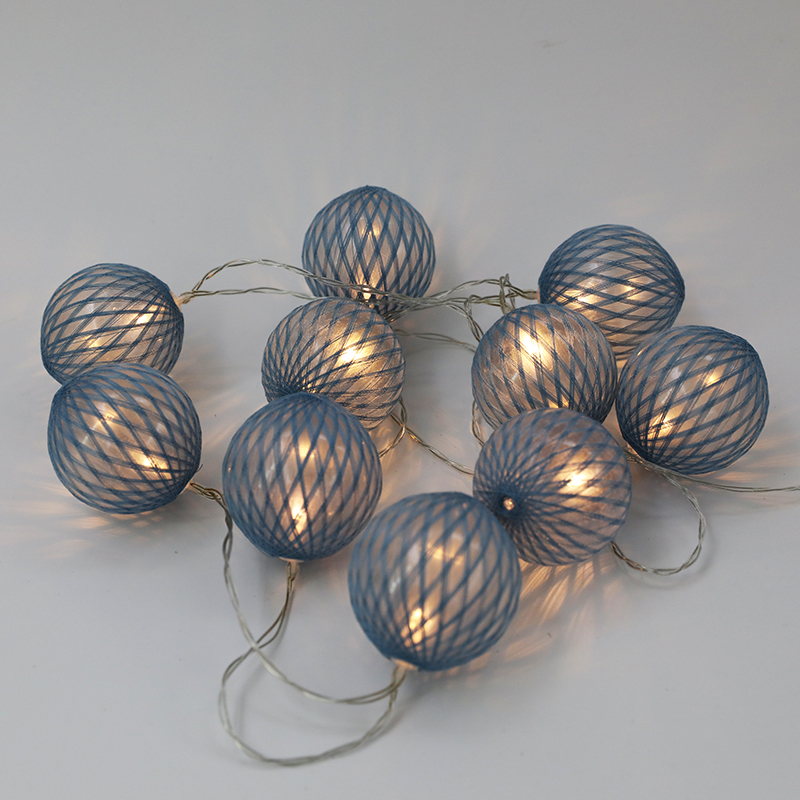 Grey Ball string lights