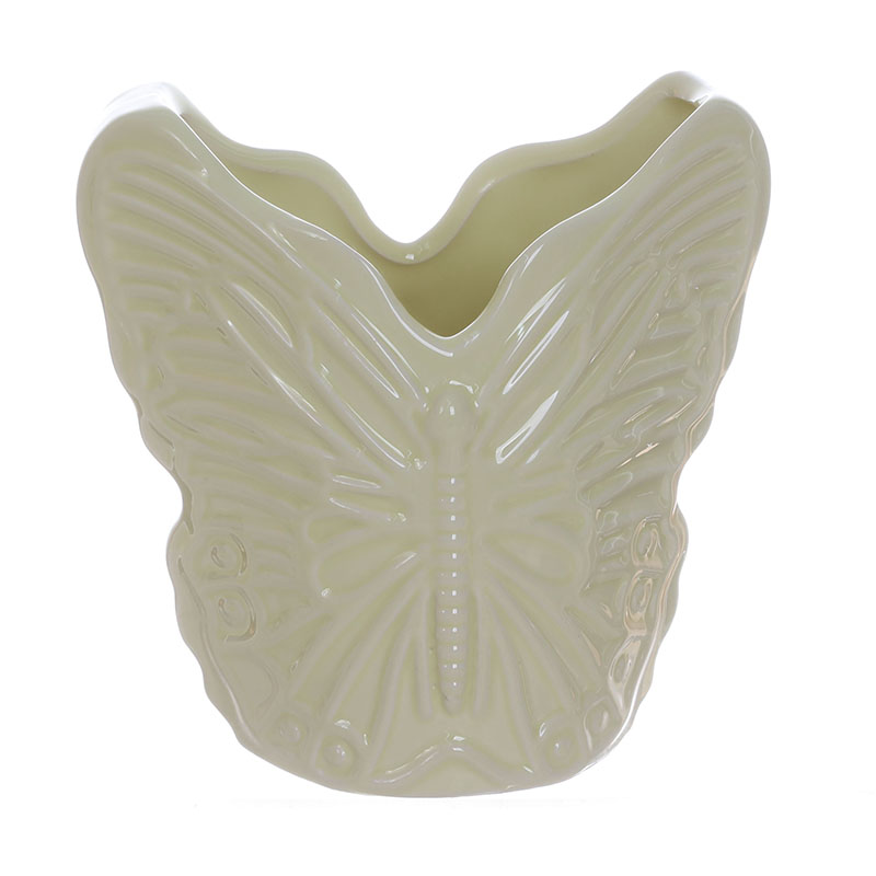 Butterfly Shaped Ceramic Vase