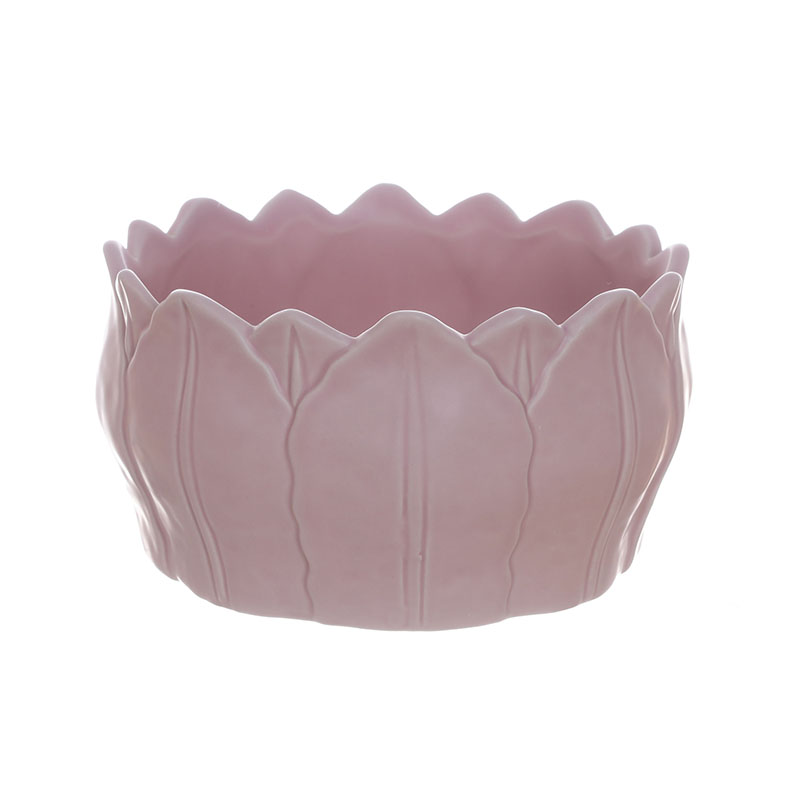 Flower Shaped Ceramic Planter