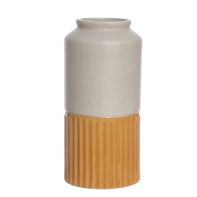 Warm Earth Ceramic Vase
