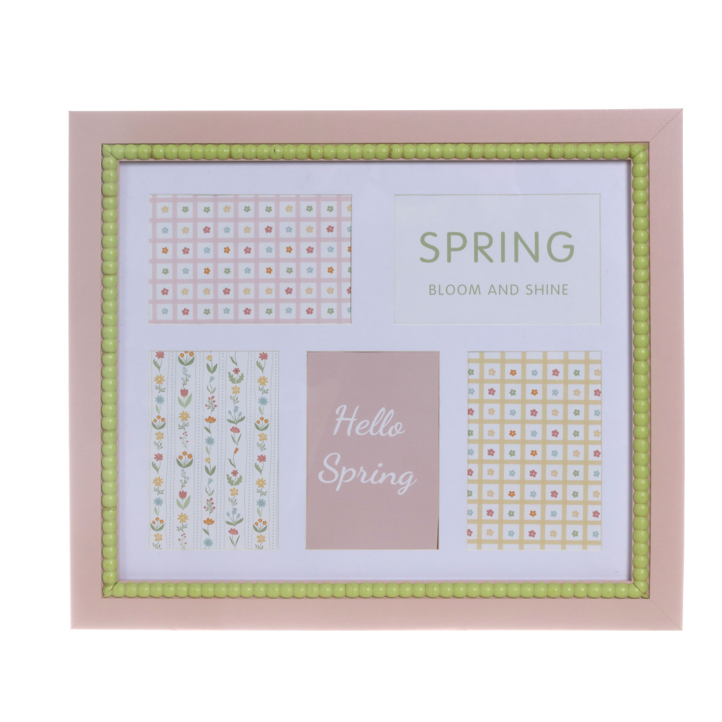Pink photo frame