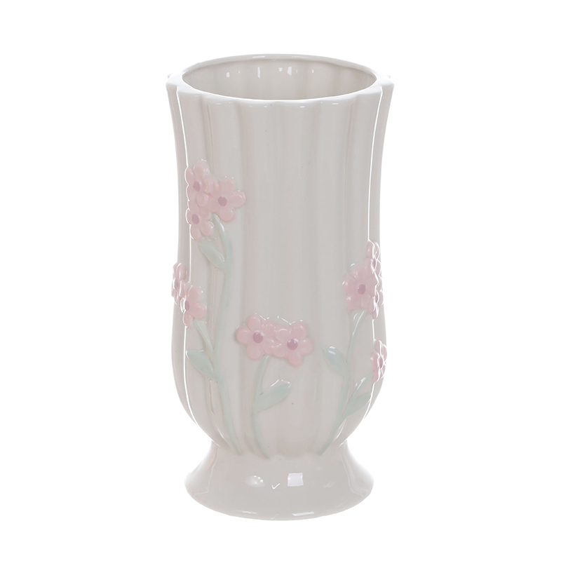 Floral Ceramic Vase