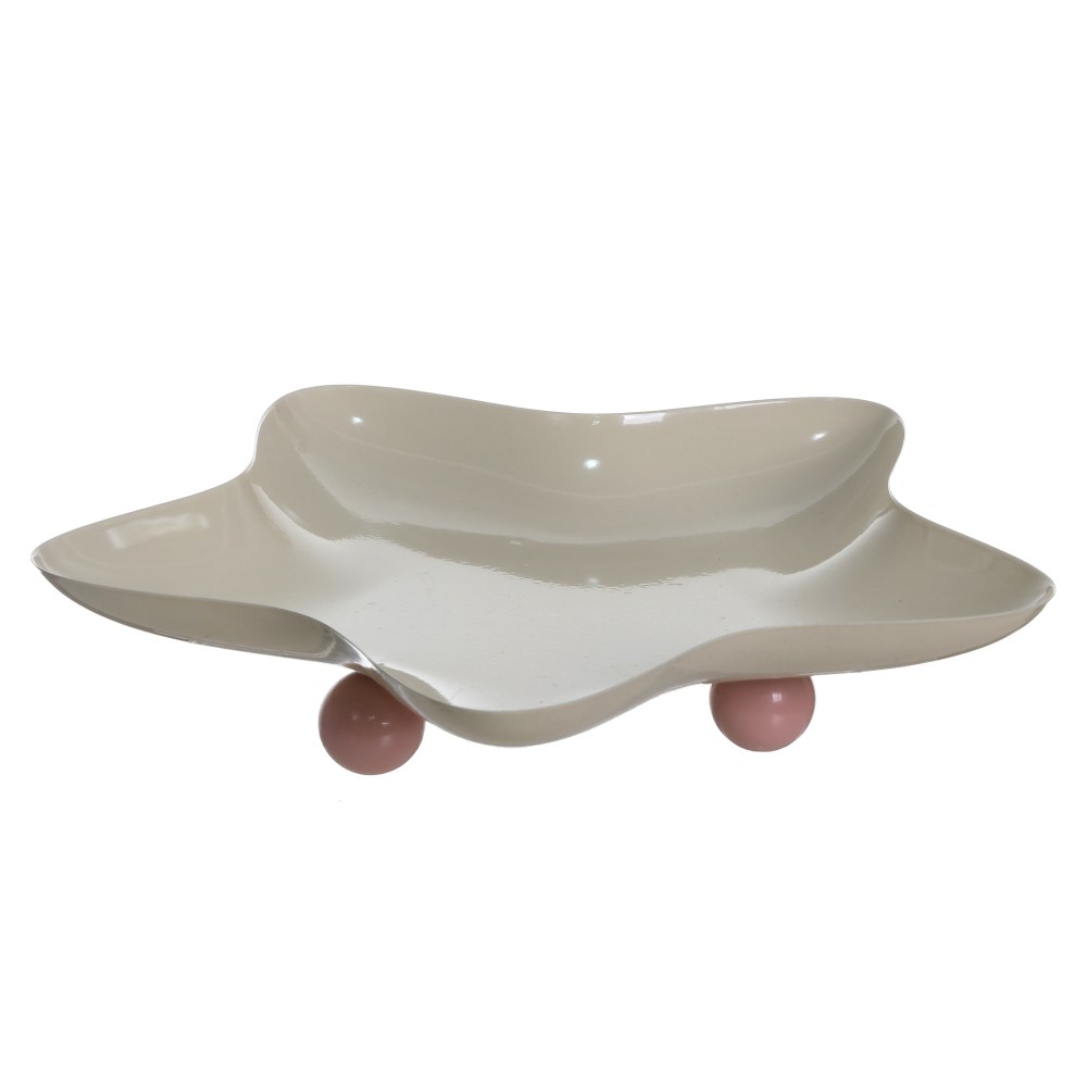 Five-pointed star-shaped iron tray